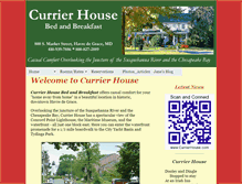 Tablet Screenshot of currierhouse.com